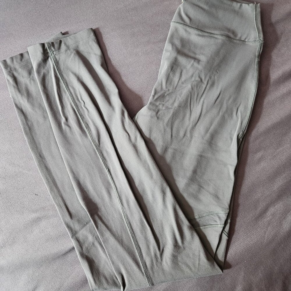 Gymshark Light Gray High-Waist Leggings